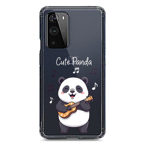 OnePlus 9 Pro Cover -Dreamy Panda Series - Clear Phone Case - Soft Silicon Borders