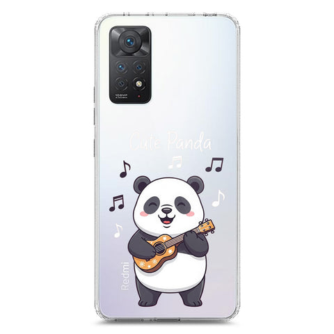 Xiaomi Redmi Note 11 Pro 5G Cover -Dreamy Panda Series - Clear Phone Case - Soft Silicon Borders