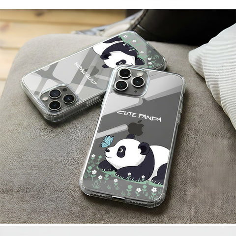 Google Pixel 10 Cover -Dreamy Panda Series - Clear Phone Case - Soft Silicon Borders