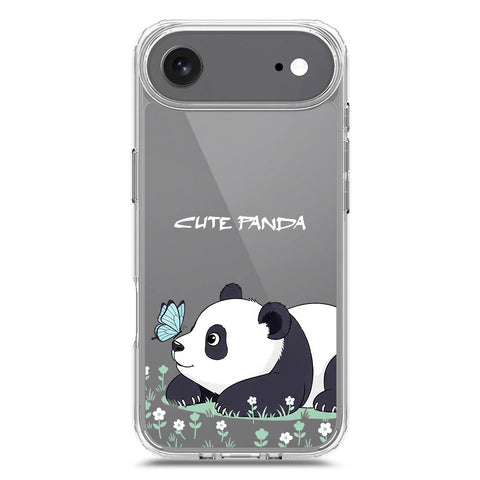 iPhone 17 Air Cover -Dreamy Panda Series - Clear Phone Case - Soft Silicon Borders