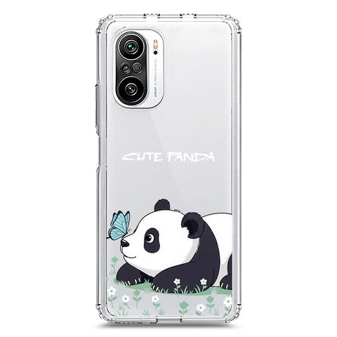 Xiaomi Redmi K40 Pro Cover -Dreamy Panda Series - Clear Phone Case - Soft Silicon Borders