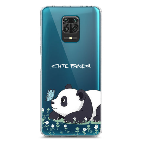 Xiaomi Poco M2 Pro Cover -Dreamy Panda Series - Clear Phone Case - Soft Silicon Borders