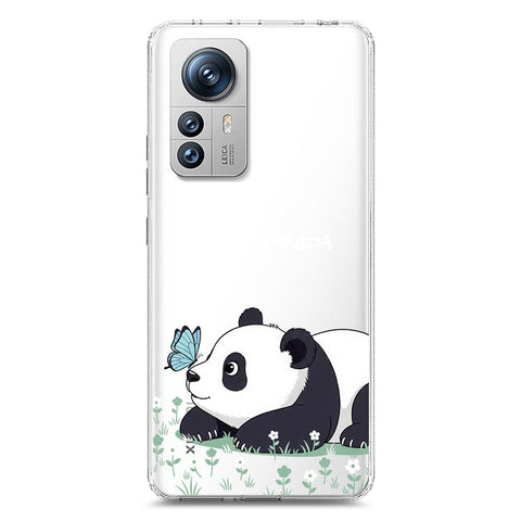Xiaomi 12 Pro Cover -Dreamy Panda Series - Clear Phone Case - Soft Silicon Borders