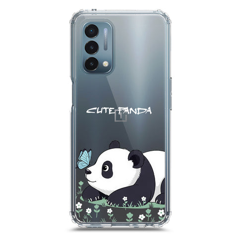 OnePlus Nord N200 5G Cover -Dreamy Panda Series - Clear Phone Case - Soft Silicon Borders