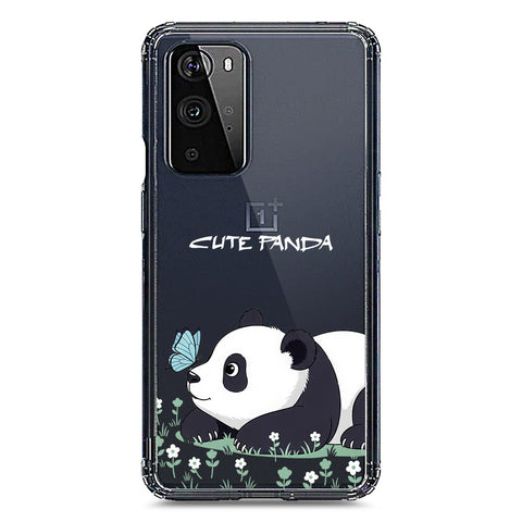 OnePlus 9 Pro Cover -Dreamy Panda Series - Clear Phone Case - Soft Silicon Borders