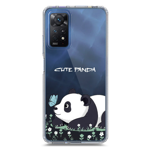 Xiaomi Redmi Note 11 pro Cover -Dreamy Panda Series - Clear Phone Case - Soft Silicon Borders