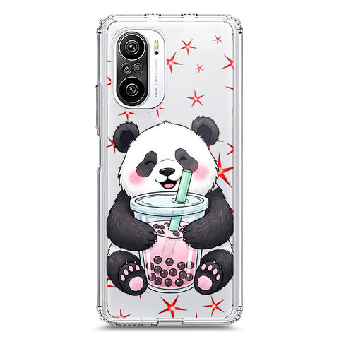 Xiaomi Redmi K40 Pro Cover -Dreamy Panda Series - Clear Phone Case - Soft Silicon Borders