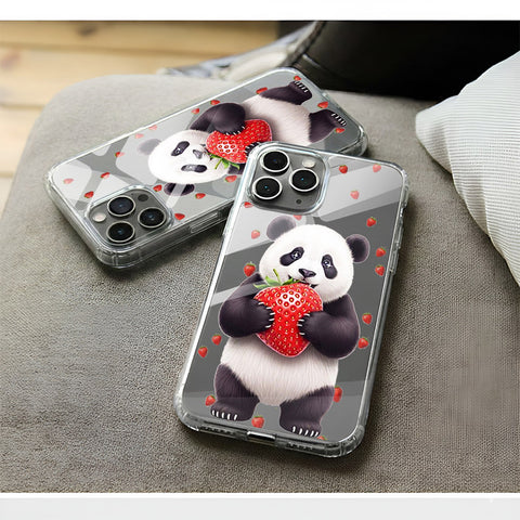 Google Pixel 10 Cover -Dreamy Panda Series - Clear Phone Case - Soft Silicon Borders