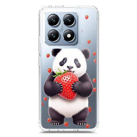 Xiaomi 14T Pro Cover -Dreamy Panda Series - Clear Phone Case - Soft Silicon Borders