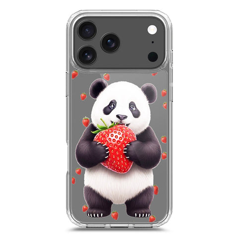 iPhone 17 Pro Max Cover -Dreamy Panda Series - Clear Phone Case - Soft Silicon Borders
