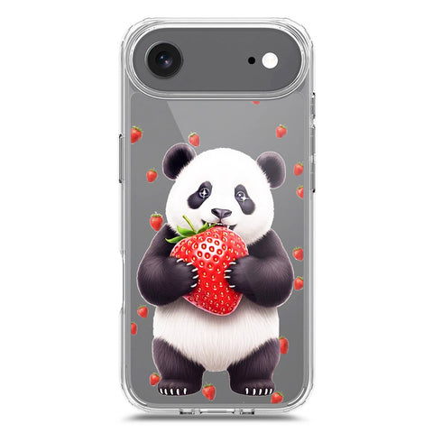 iPhone 17 Air Cover -Dreamy Panda Series - Clear Phone Case - Soft Silicon Borders