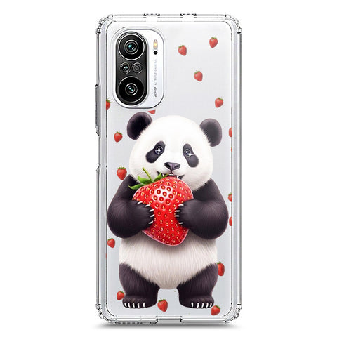Xiaomi Redmi K40 Pro Cover -Dreamy Panda Series - Clear Phone Case - Soft Silicon Borders