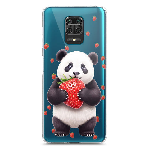 Xiaomi Poco M2 Pro Cover -Dreamy Panda Series - Clear Phone Case - Soft Silicon Borders