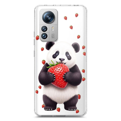Xiaomi 12 Pro Cover -Dreamy Panda Series - Clear Phone Case - Soft Silicon Borders