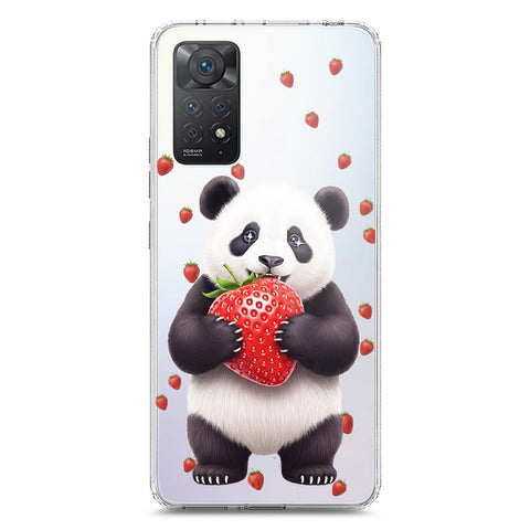 Xiaomi Redmi Note 11 Pro 5G Cover -Dreamy Panda Series - Clear Phone Case - Soft Silicon Borders