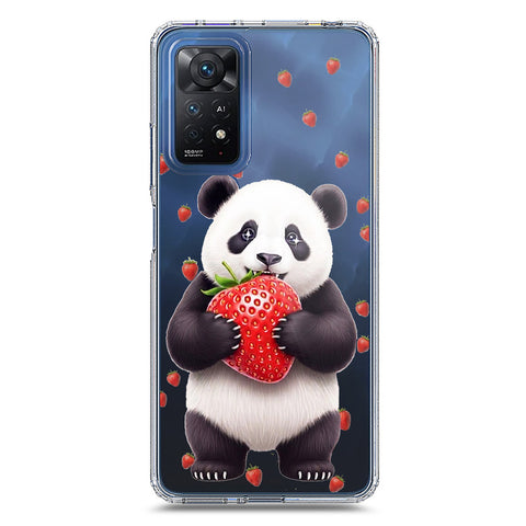 Xiaomi Redmi Note 11 pro Cover -Dreamy Panda Series - Clear Phone Case - Soft Silicon Borders