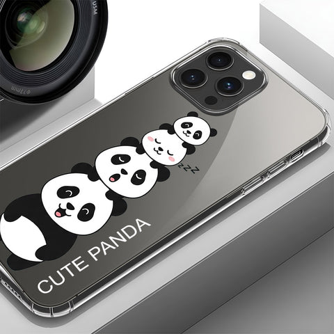 Google Pixel 10 Cover -Dreamy Panda Series - Clear Phone Case - Soft Silicon Borders