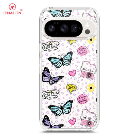 Google Pixel 10 Pro XL Cover - O'Nation Butterfly Dreams Series - 9 Designs - Clear Phone Case - Soft Silicon Borders