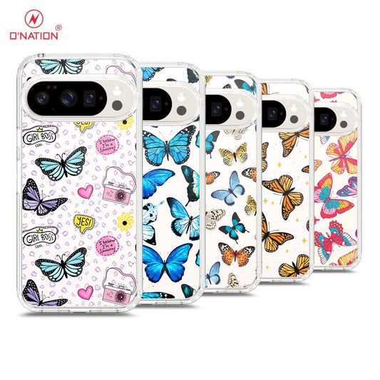 Google Pixel 10 Pro XL Cover - O'Nation Butterfly Dreams Series - 9 Designs - Clear Phone Case - Soft Silicon Borders