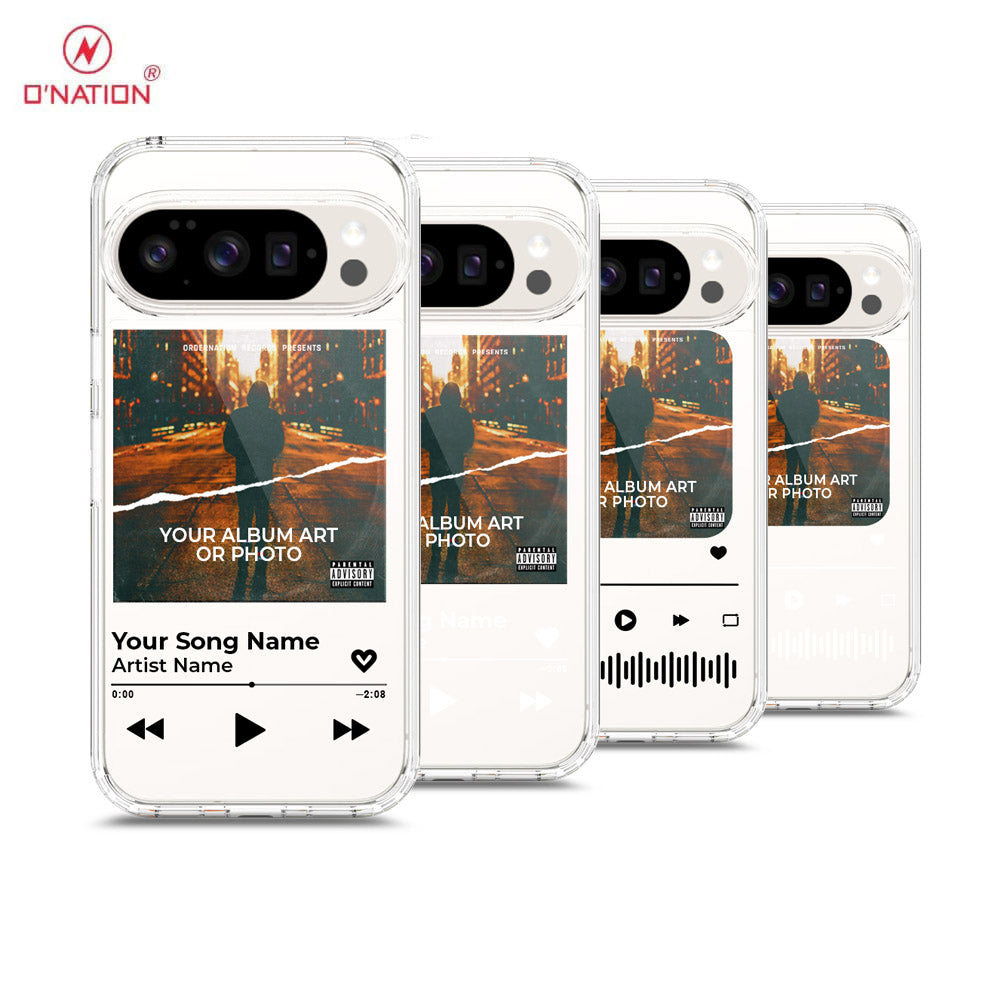 Google Pixel 10 Pro Cover - Personalised Album Art Series - 4 Designs - Clear Phone Case - Soft Silicon Borders