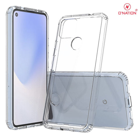 Google Pixel 8 Cover  - ONation Crystal Series - Premium Quality Clear Case No Yellowing Back With Smart Shockproof Cushions