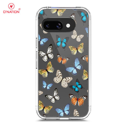 Google Pixel 9a Cover - O'Nation Butterfly Dreams Series - 9 Designs - Clear Phone Case - Soft Silicon Borders
