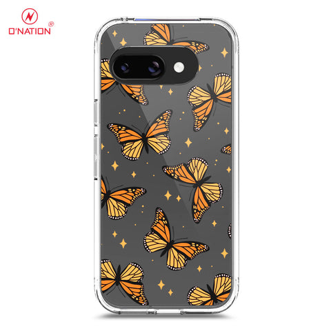 Google Pixel 9a Cover - O'Nation Butterfly Dreams Series - 9 Designs - Clear Phone Case - Soft Silicon Borders