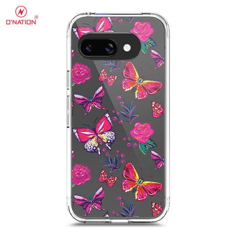 Google Pixel 9a Cover - O'Nation Butterfly Dreams Series - 9 Designs - Clear Phone Case - Soft Silicon Borders