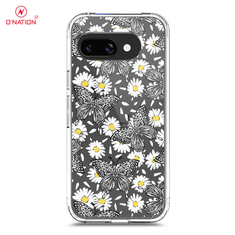 Google Pixel 9a Cover - O'Nation Butterfly Dreams Series - 9 Designs - Clear Phone Case - Soft Silicon Borders