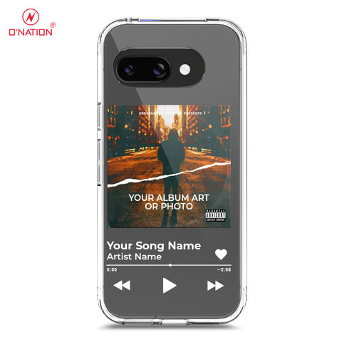 Google Pixel 9a Cover - Personalised Album Art Series - 4 Designs - Clear Phone Case - Soft Silicon Borders