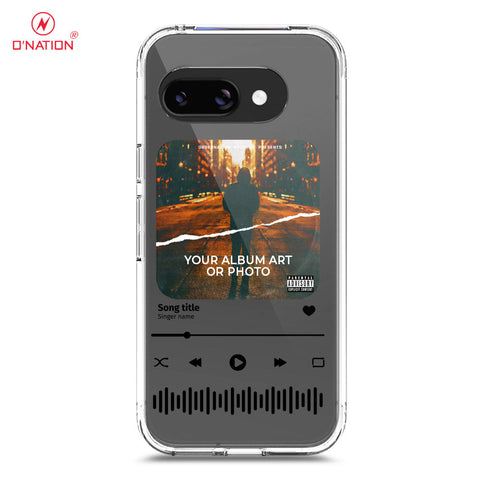 Google Pixel 9a Cover - Personalised Album Art Series - 4 Designs - Clear Phone Case - Soft Silicon Borders