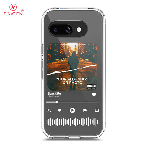 Google Pixel 9a Cover - Personalised Album Art Series - 4 Designs - Clear Phone Case - Soft Silicon Borders