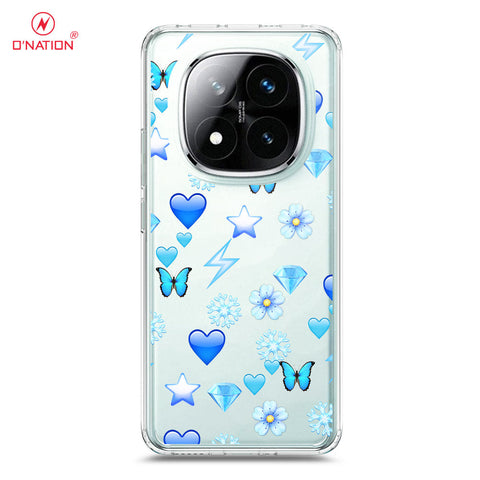 Xiaomi Redmi Note 14 Pro Plus 5G Cover - O'Nation Butterfly Dreams Series - 9 Designs - Clear Phone Case - Soft Silicon Borders