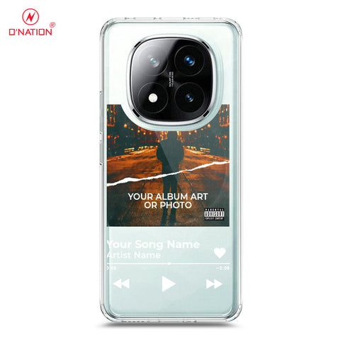 Xiaomi Redmi Note 14 Pro Plus 5G Cover - Personalised Album Art Series - 4 Designs - Clear Phone Case - Soft Silicon Borders
