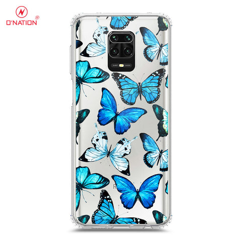 Xiaomi Redmi 9 Pro Max Cover - O'Nation Butterfly Dreams Series - 9 Designs - Clear Phone Case - Soft Silicon Borders