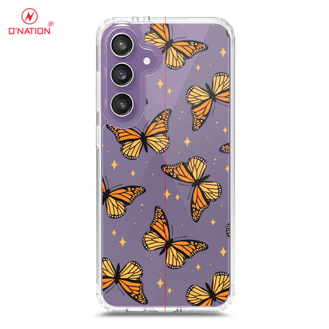 Samsung Galaxy S25 FE Cover - O'Nation Butterfly Dreams Series - 9 Designs - Clear Phone Case - Soft Silicon Borders