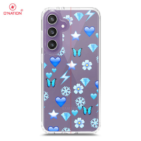 Samsung Galaxy S24 FE Cover - O'Nation Butterfly Dreams Series - 9 Designs - Clear Phone Case - Soft Silicon Borders