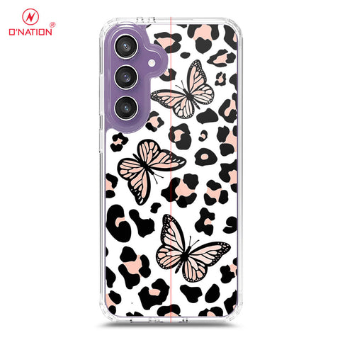 Samsung Galaxy S24 FE Cover - O'Nation Butterfly Dreams Series - 9 Designs - Clear Phone Case - Soft Silicon Borders