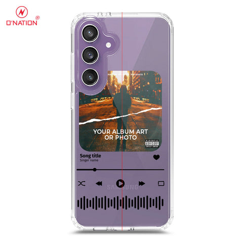 Samsung Galaxy S24 FE Cover - Personalised Album Art Series - 4 Designs - Clear Phone Case - Soft Silicon Borders