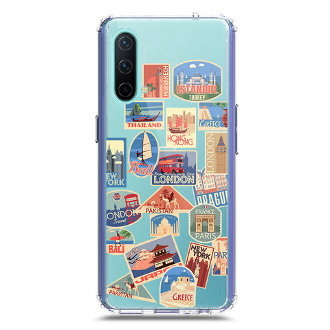 OnePlus Nord CE 5G Cover - Personalised Boarding Pass Ticket Series - Clear Phone Case - Soft Silicon Borders