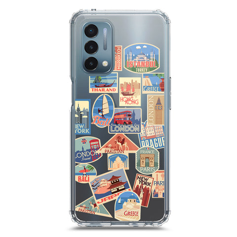 OnePlus Nord N200 5G Cover - Personalised Boarding Pass Ticket Series - Clear Phone Case - Soft Silicon Borders