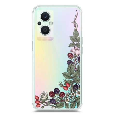OnePlus Nord N20 5G Cover - Velvet Bloom Series - Clear Phone Case - Soft Silicon Borders