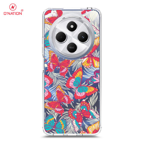 Xiaomi Redmi 14C Cover - O'Nation Butterfly Dreams Series - 9 Designs - Clear Phone Case - Soft Silicon Borders