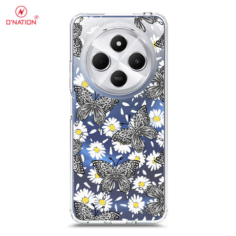 Xiaomi Redmi 14C Cover - O'Nation Butterfly Dreams Series - 9 Designs - Clear Phone Case - Soft Silicon Borders