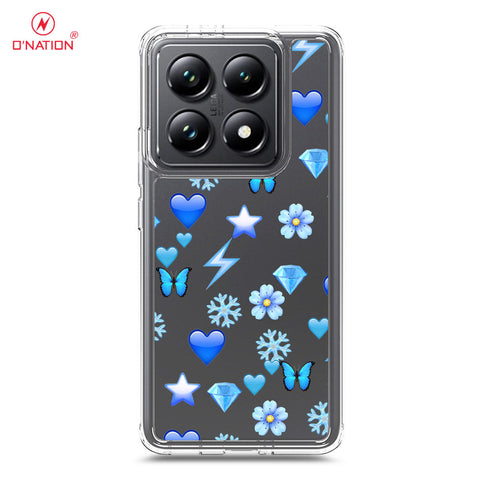 Xiaomi 14T Pro Cover - O'Nation Butterfly Dreams Series - 9 Designs - Clear Phone Case - Soft Silicon Borders