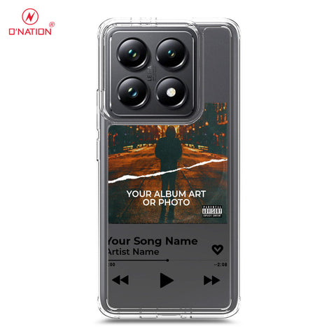 Xiaomi 14T Pro Cover - Personalised Album Art Series - 4 Designs - Clear Phone Case - Soft Silicon Borders