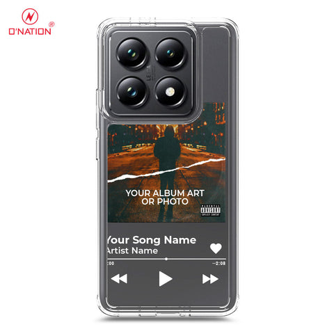 Xiaomi 14T Pro Cover - Personalised Album Art Series - 4 Designs - Clear Phone Case - Soft Silicon Borders