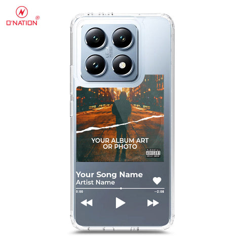 Xiaomi 14T Cover - Personalised Album Art Series - 4 Designs - Clear Phone Case - Soft Silicon Borders
