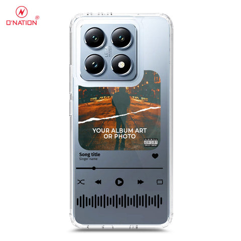 Xiaomi 14T Cover - Personalised Album Art Series - 4 Designs - Clear Phone Case - Soft Silicon Borders