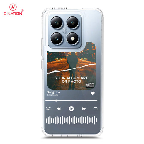 Xiaomi 14T Cover - Personalised Album Art Series - 4 Designs - Clear Phone Case - Soft Silicon Borders